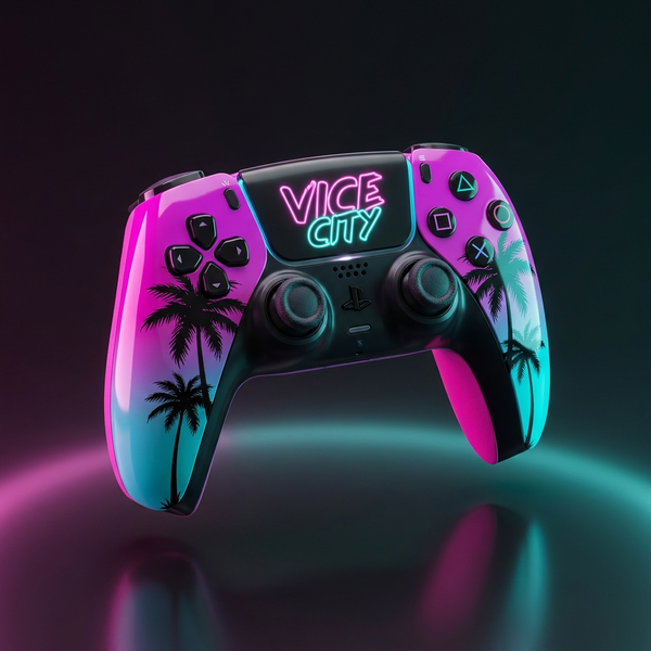 Manette DualSense — GTA VI Vice Edition