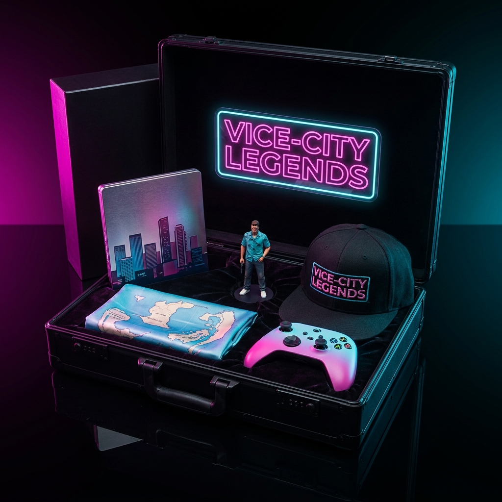 Coffret Collector NEXUS — GTA VI Vice City Box