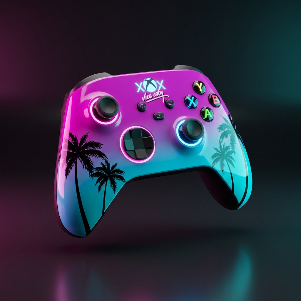 Manette DualSense — GTA VI Vice Edition