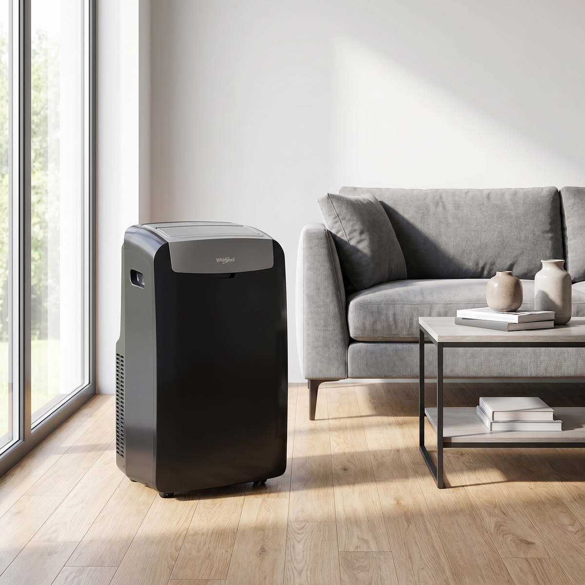Whirlpool PACB212HP — Climatiseur portable réversible 12 000 BTU