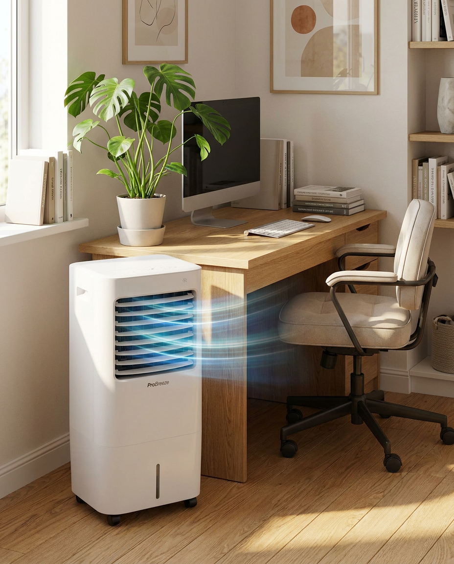 Pro Breeze 10 L — Rafraîchisseur d'air évaporatif