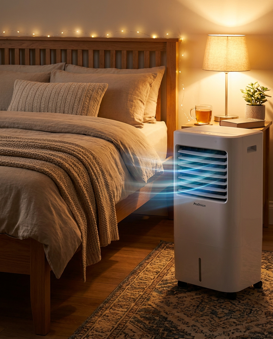 Pro Breeze 10 L — Rafraîchisseur d'air évaporatif